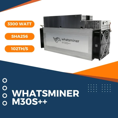 Whatsminer M30S++ 102 TH/s