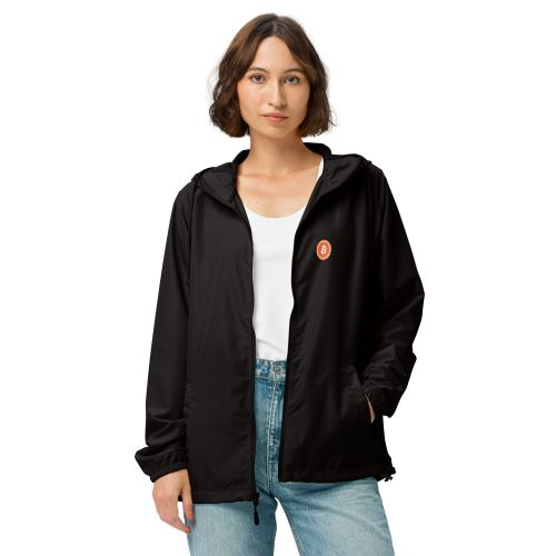 Bitcoin Spot Windbreaker – Unisex